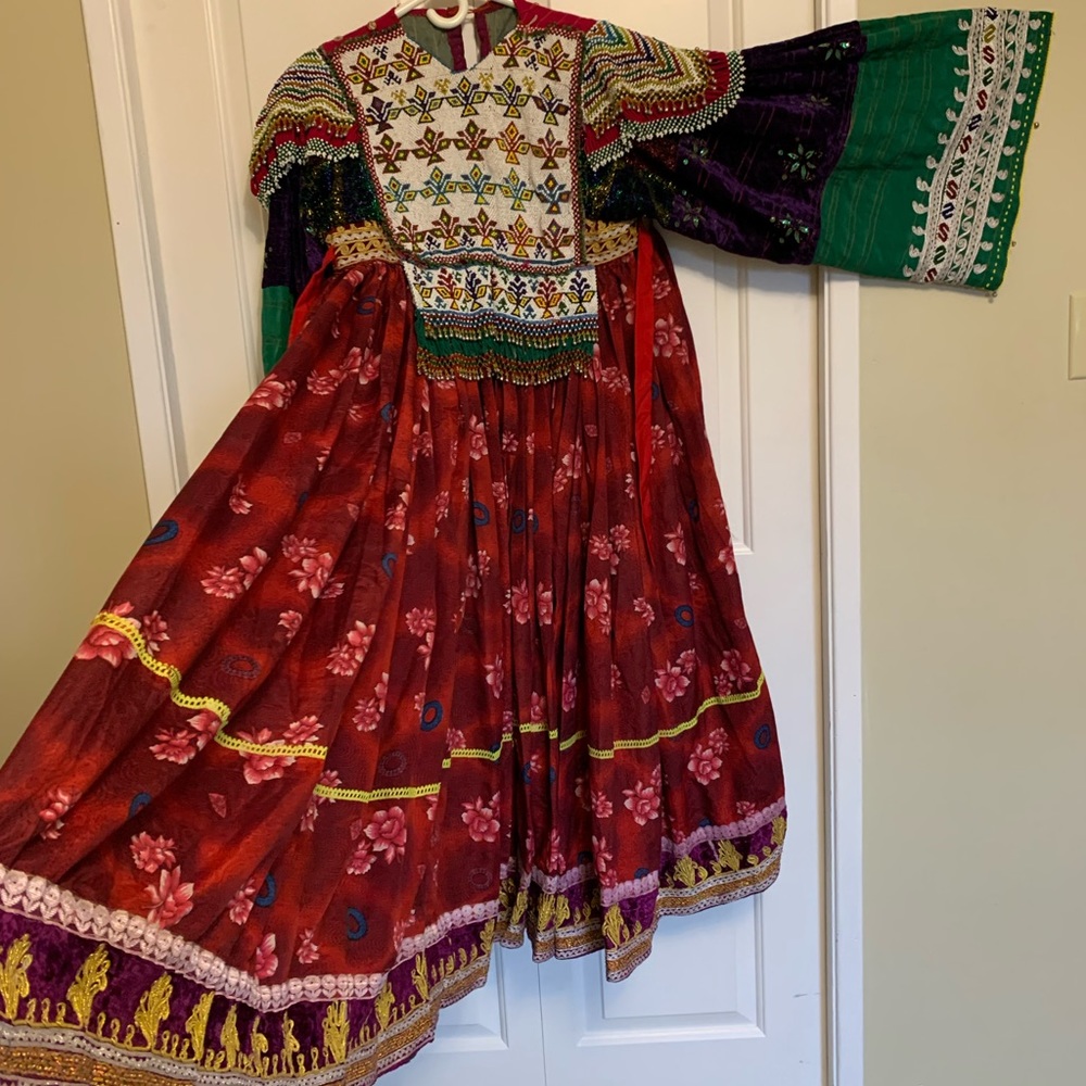 Beautiful Afghan vintage dress.